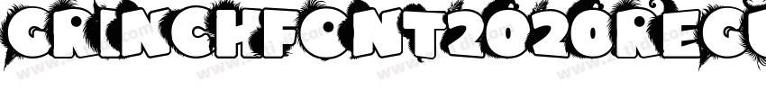 GrinchFont2020Regula字体转换