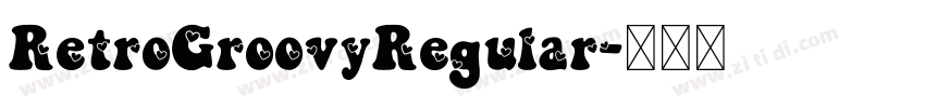RetroGroovyRegular字体转换 RetroGroovyRegular字体转换