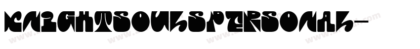 KnightSoulsPersonal字体转换