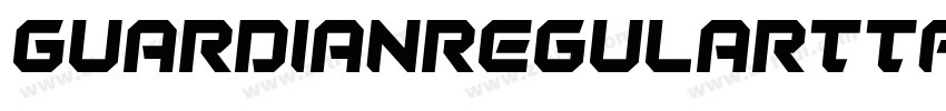 GuardianRegularttf字体转换
