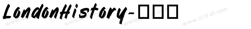 LondonHistory字体转换