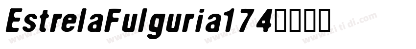 EstrelaFulguria174字体转换