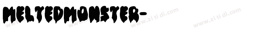 MeltedMonster字体转换