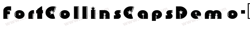 FortCollinsCapsDemo字体转换