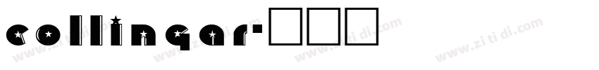 collingar字体转换