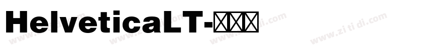 HelveticaLT字体转换