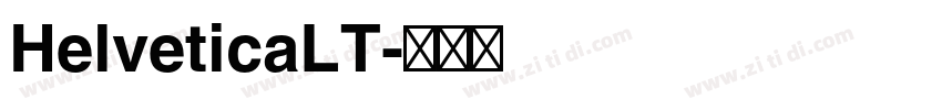 HelveticaLT字体转换