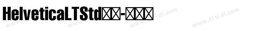 HelveticaLTStd常规字体转换