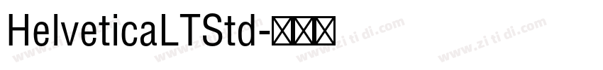 HelveticaLTStd字体转换
