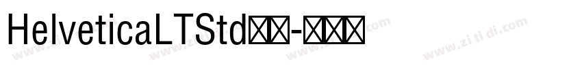 HelveticaLTStd常规字体转换