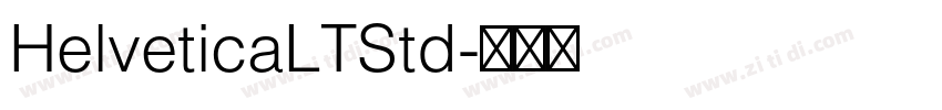 HelveticaLTStd字体转换