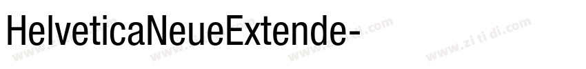 HelveticaNeueExtende字体转换 HelveticaNeueExtende字体转换