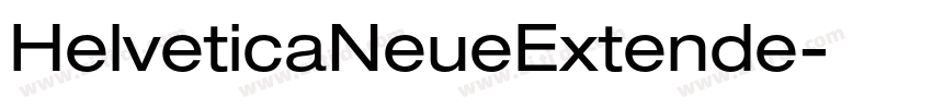 HelveticaNeueExtende字体转换 HelveticaNeueExtende字体转换