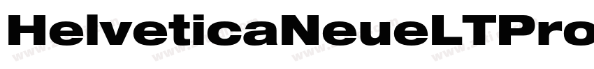 HelveticaNeueLTProxb字体转换