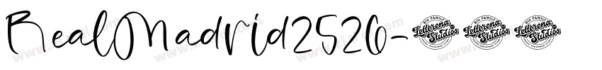 RealMadrid2526字体转换