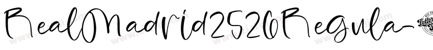 RealMadrid2526Regula字体转换