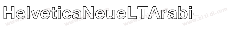 HelveticaNeueLTArabi字体转换