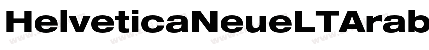 HelveticaNeueLTArabi字体转换