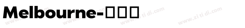Melbourne字体转换