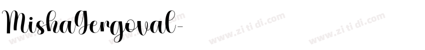 MishaGergoval字体转换