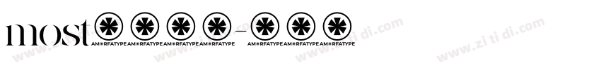 most字体官网字体转换