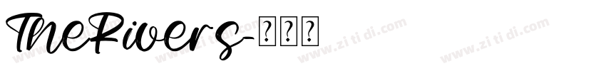 TheRivers字体转换