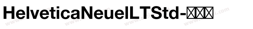 HelveticaNeuelLTStd字体转换