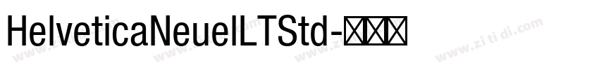 HelveticaNeuelLTStd字体转换