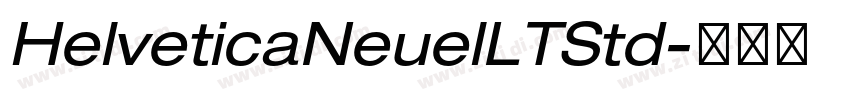 HelveticaNeuelLTStd字体转换