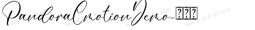 PandoraEmotionDemo字体转换