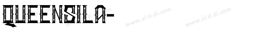 queensila字体转换
