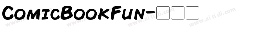 ComicBookFun字体转换