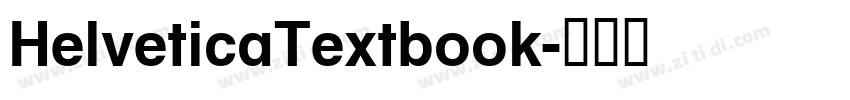 HelveticaTextbook字体转换
