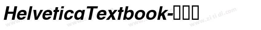 HelveticaTextbook字体转换