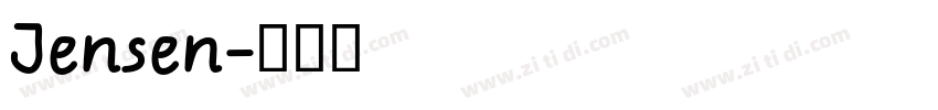 Jensen字体转换