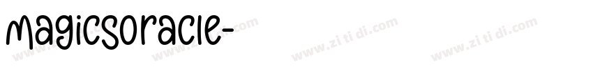 MagicsOracle字体转换
