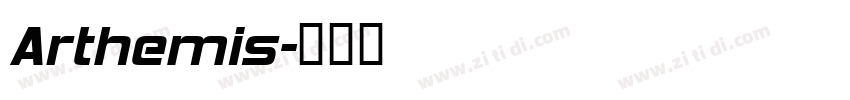 Arthemis字体转换