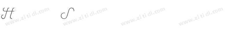 HenrySans字体转换
