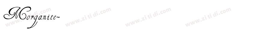 Morganite字体转换
