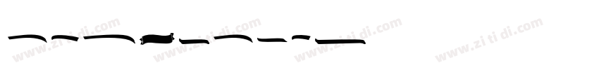 rostering字体转换
