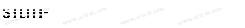 STliti字体转换