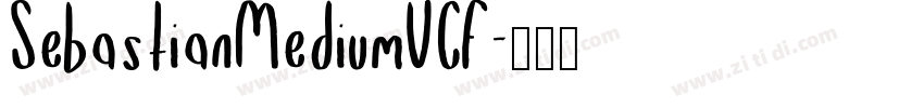 SebastianMediumUCF字体转换