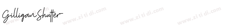 GilliganShutter字体转换