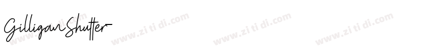 GilliganShutter字体转换