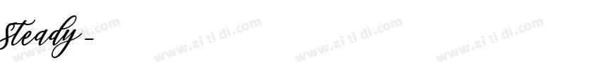 Steady字体转换