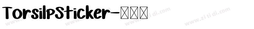 TorsilpSticker字体转换