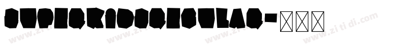 SuperKidsRegular字体转换