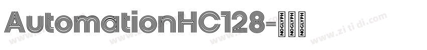 AutomationHC128字体转换
