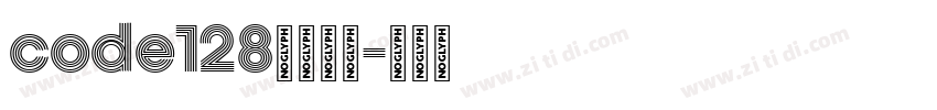 code128字体下载字体转换