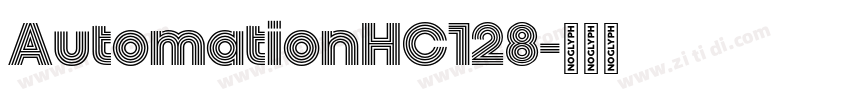 AutomationHC128字体转换